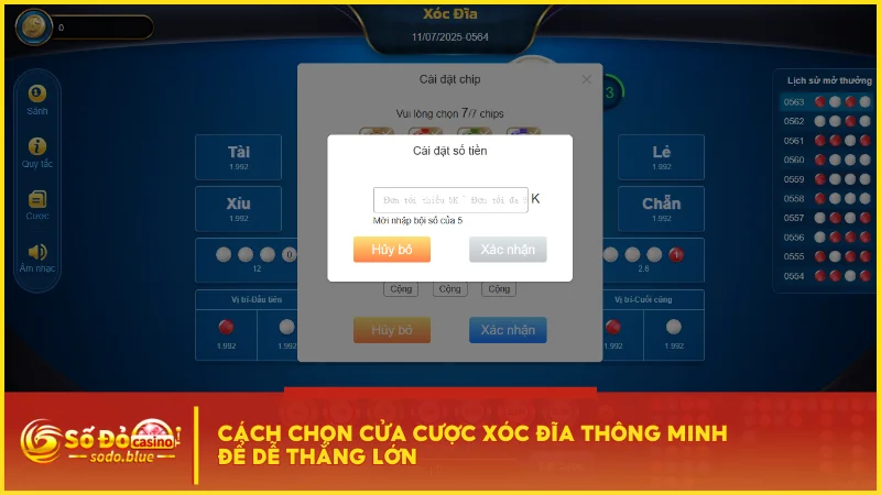 Cách chọn cửa cược xóc đĩa thông minh để dễ thắng lớn