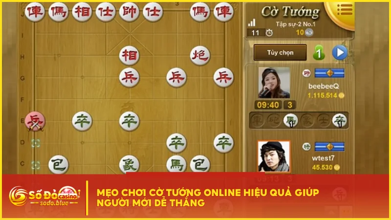 Mẹo chơi cờ tướng online hiệu quả giúp người mới dễ thắng