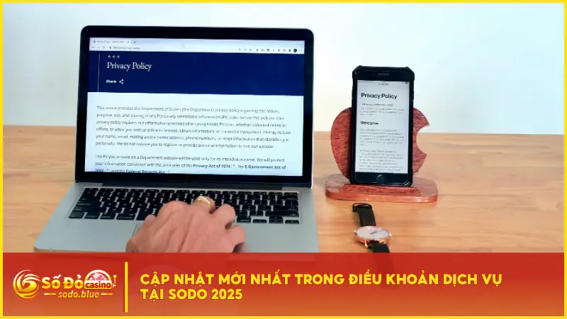 Hệ thống Sodo đã thực hiện một bản cập nhật quan trọng đối với điều khoản dịch vụ