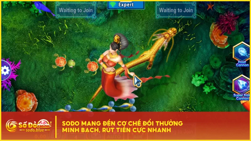 SODO mang đến cơ chế đổi thưởng minh bạch, rút tiền cực nhanh